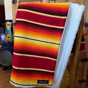 serape baby blanket