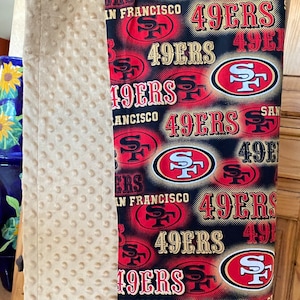 49ers Baby Blanket Etsy
