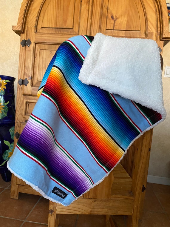 Mexican Serape Baby Blanket Etsy