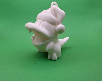 Pepper Lizard Christmas Ornament