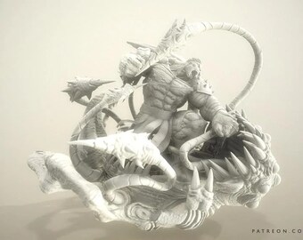 Angry Space Man Diorama