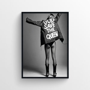 Queen Elizabeth punk, God save the Queen