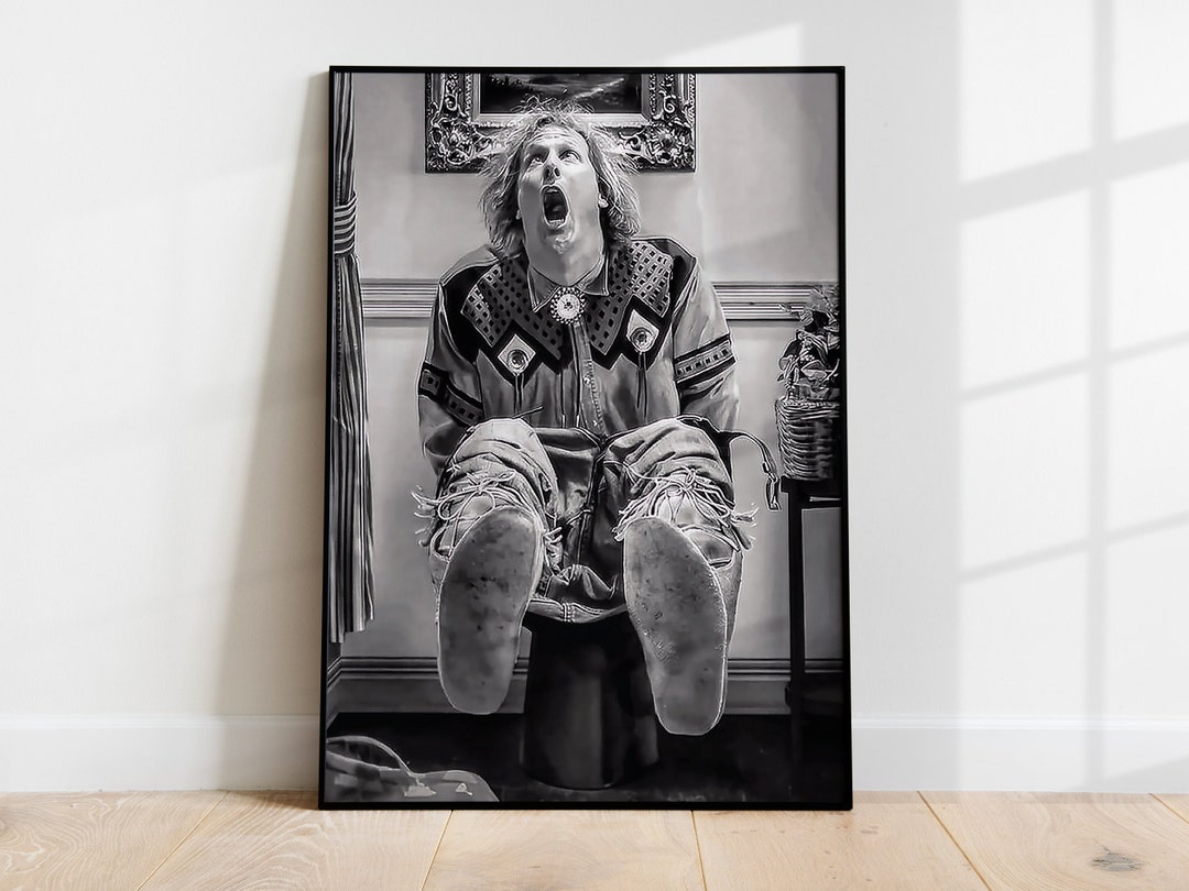 Bathroom Funny Art Movie Poster | Print Funny Bathroom Decor | Dumb ...