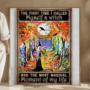 Witch Postᴇr A primeira vez que me encontro A Witch foi o momento mais mágico da minha vida de Halloween