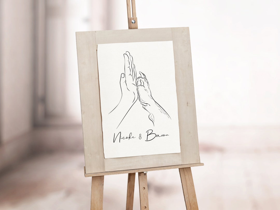 Bild Hundepfote und Hand: A Journey of Artistic Expression