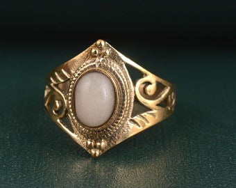 トップス mito Ring Turquoise, Rose Quartz, Red Coral, Moonstone, Black Onyx