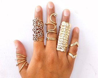 Trigger Finger Rings, Arthritis Rings, EDS Finger Splint Rings, Mallet Finger Rings, Adjustable Rings, Personalized Gifts, Unique Rings