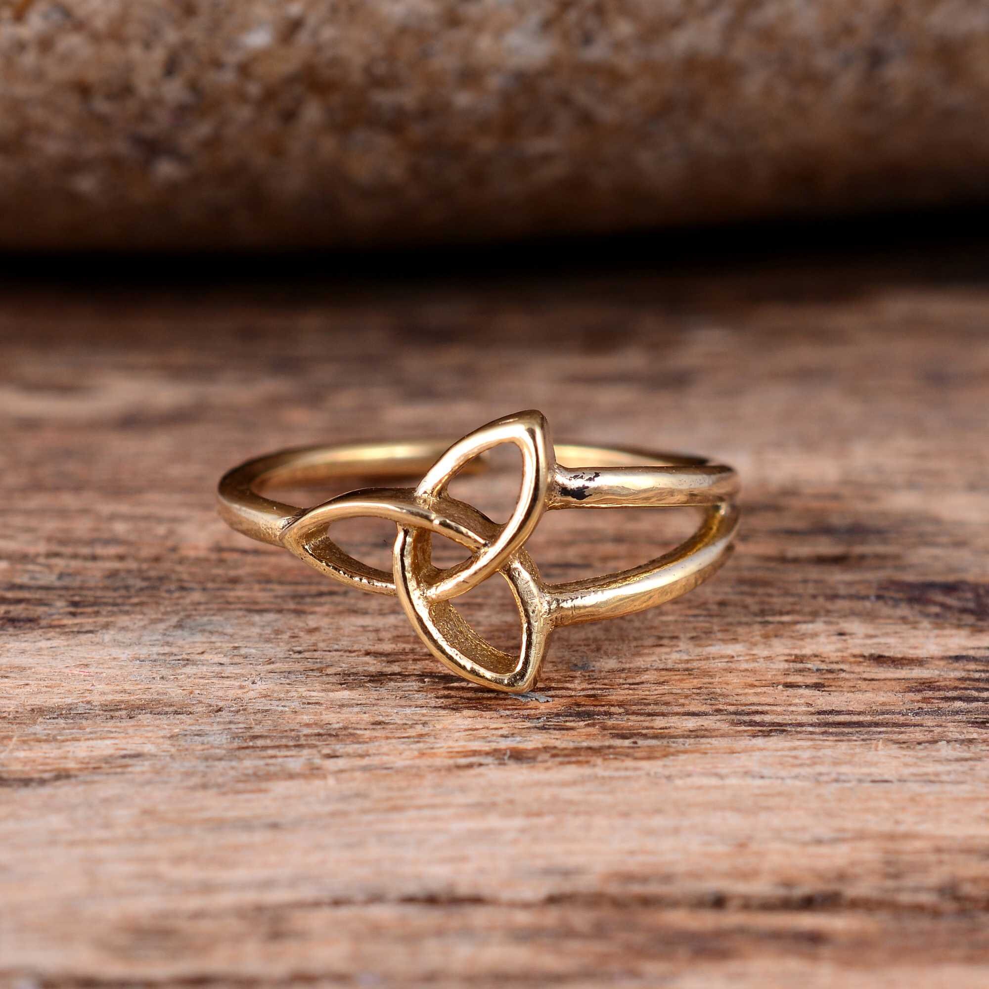 Samtbild Keltische Triquetra, Zum Kaufen Und Ausmalen