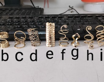 Trigger Finger Rings, Arthritis Rings, EDS Finger Splint Rings, Mallet Finger Rings, Adjustable Rings, Supportable Rings, Unique Rings