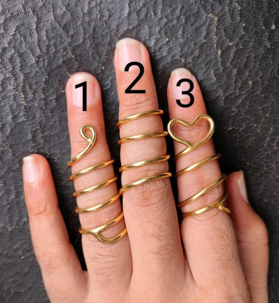 Trigger Finger Rings Arthritis Rings EDS Finger Splint Rings