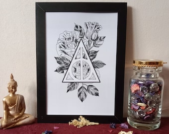 Poster "Death hallows"