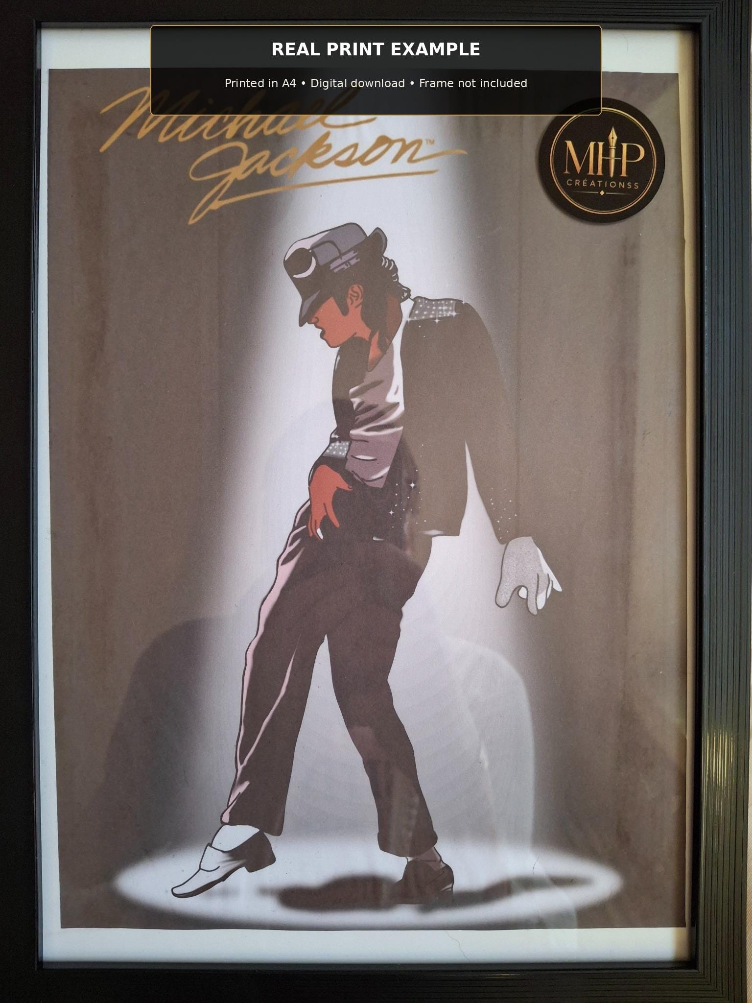 Michael Jackson Poster – Pop Art Illustration – Wall Decoration - Etsy