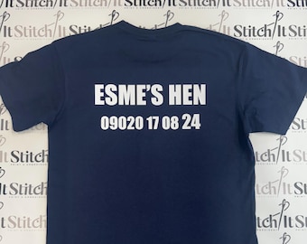 I'm A Celebrity Hen/Stag Do Tops, Hen/Stag Party Tops, Printed T's, I'm A Celeb, Unisex