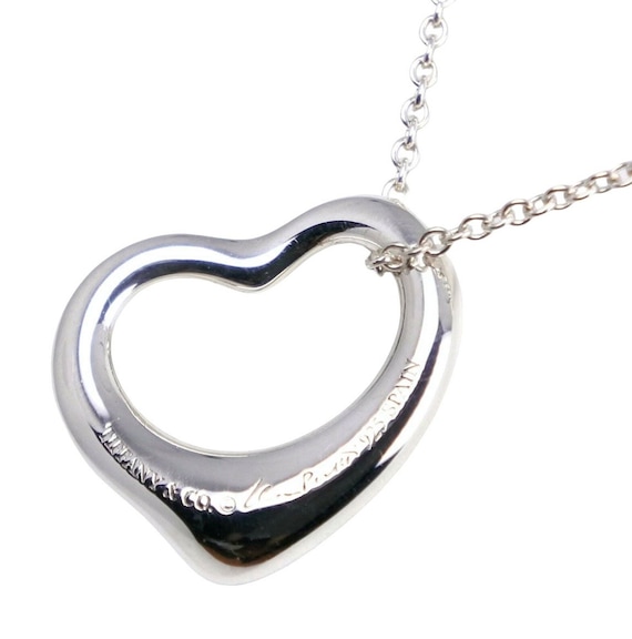 海外ブランドアウトレット通 Necklace Pendant Heart Open Tiffany Peretti Elsa Co & アクセサリー