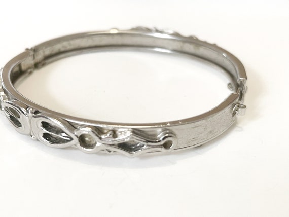Whiting & Davis Vintage Silver Bracelet - Etsy
