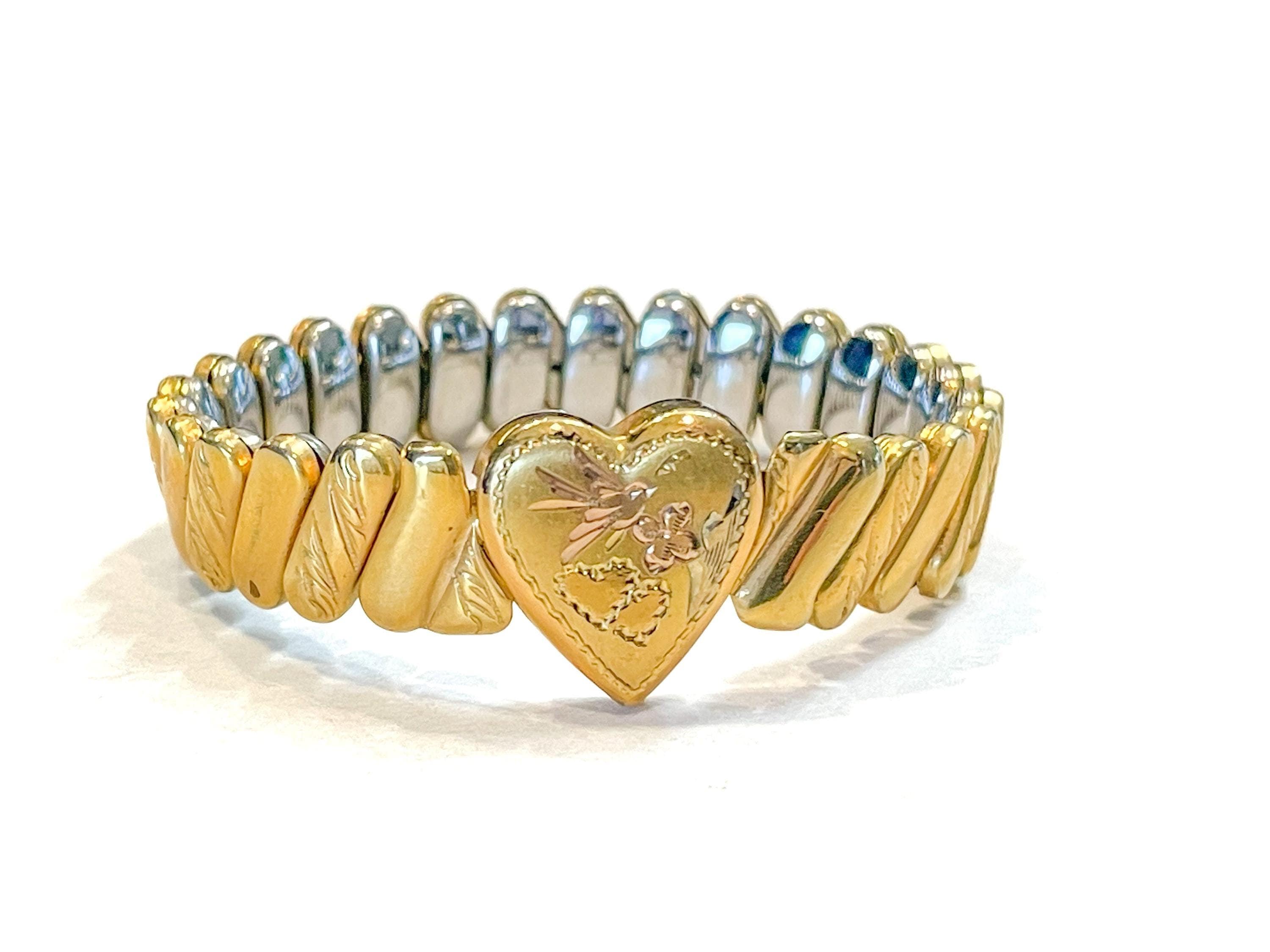 Vintage sweetheart bracelet - Etsy 日本