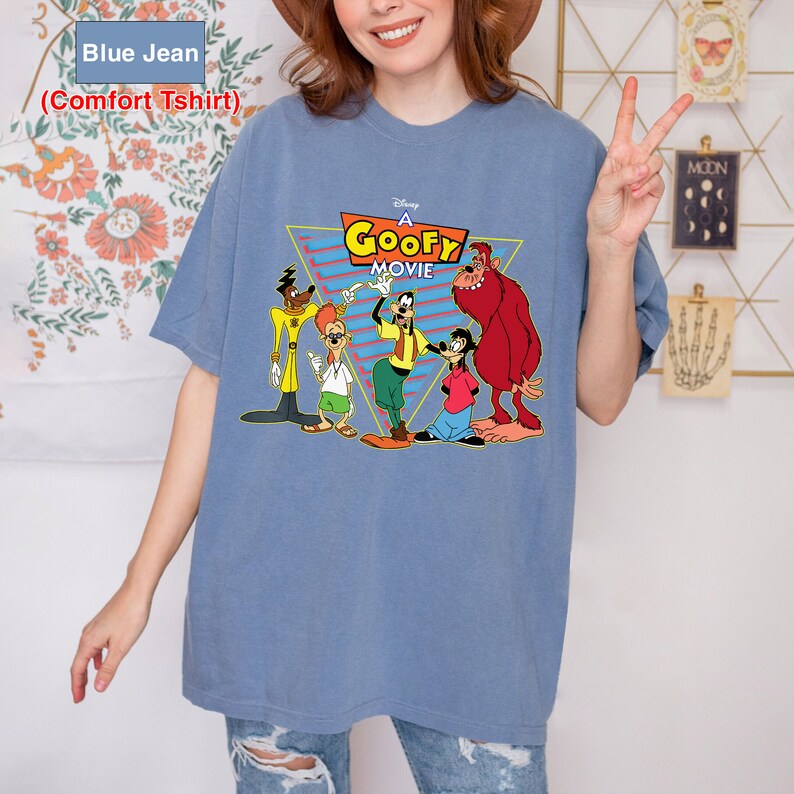 Disney A Goofy Movie Powerline Stand Out Tour Shirt Retro Etsy