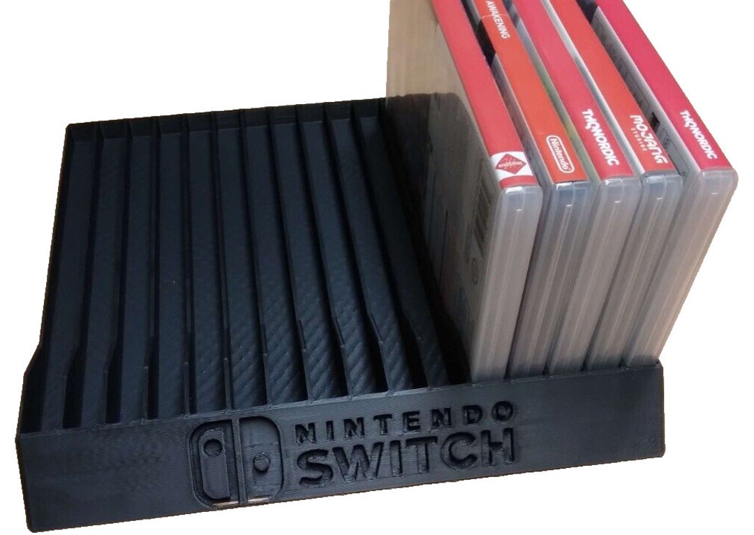 Nintendo Game Case Layout Nintendo Switch Game Case Organizer Fits 16 Games Video Games - Etsy