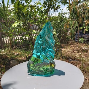3.110 g Aqua Blue Andara Crystal | Massive Raw Stone for Collector, Healing, Crystal Shop Supply