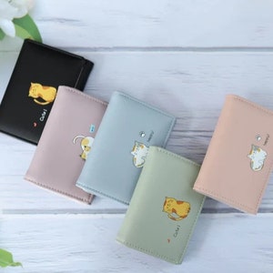 Cute Wallet, Animal Short Wallet, Purse Wallet, Card Holder, Gift for her