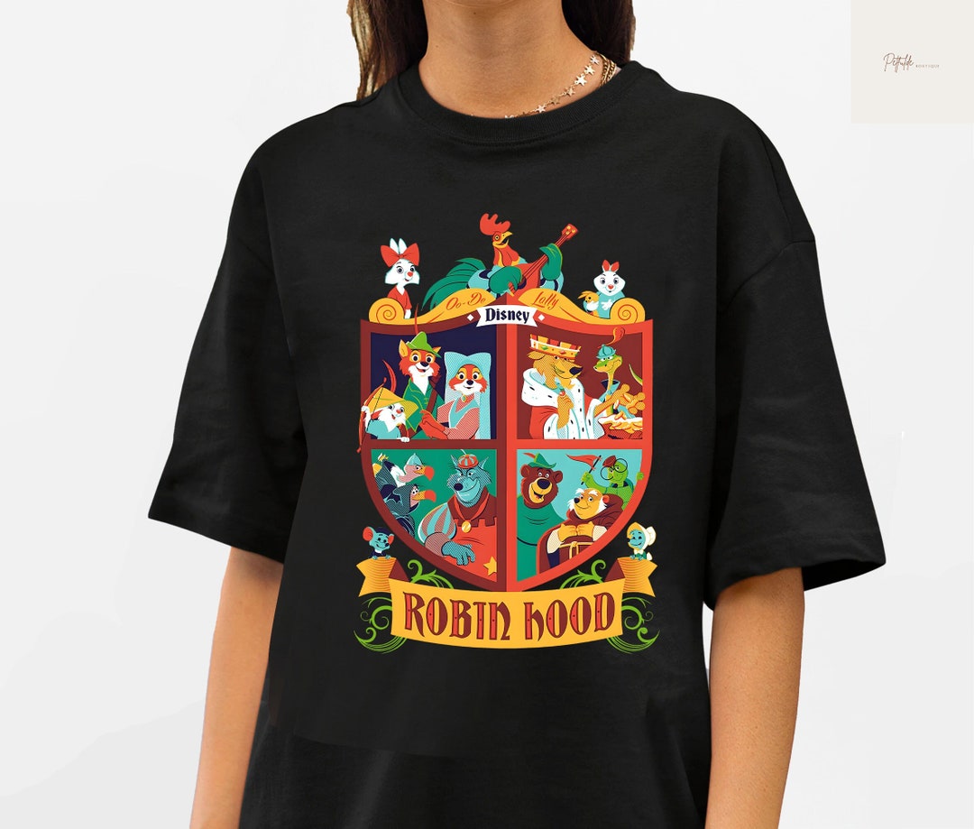 Robin Hood Shirt Disney Robin Hood Shirt Robin Hood Tshirt Etsy