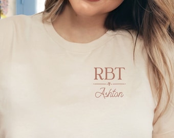 Benutzerdefiniertes RBT-Shirt Benutzerdefinierter Name RBT-T-Shirt Aba-Shirt Geschenk Autismus-Bewusstseins-Hemden Frühe Eingriffe Paraprofessionelle Autismus-Annahme-Hemden