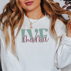 IVF Mama Sweatshirt, IVF Crewneck, IVF Gift For Friend, Ivf Pregnancy Gift, Ivf Mama In Making Infertility Sweatshirt Ivf Mama Shirt Ivf Mom