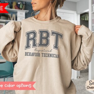 RBT Sweatshirt Verhalten Techniker Sweatshirt Inklusion Shirt Autismus Akzeptanz Shirt RBT Geschenke Autismus Shirt Neurodiversent Shirt Aba Shirt
