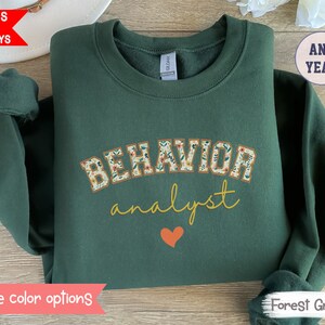 BCBA Sweatshirt Behavior Analyst Sweatshirt Inclusion Shirt Autism Acceptance Shirt BCBA Gifts Autism Shirt Neurodivergent Shirt Aba Shirt