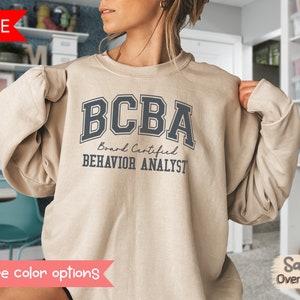 BCBA Sweatshirt Behavior Analyst Sweatshirt Inclusion Shirt Autism Acceptance Shirt BCBA Gifts Autism Shirt Neurodivergent Shirt Aba Shirt