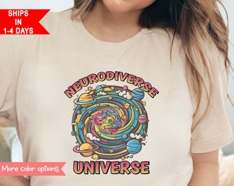 Autism Awareness Shirt Neurodiverse Universe Shirt Space Neurodiversity Shirt Inclusion Shirt Sped Teacher Gift Early Intervention Teacher