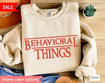 BCBA Sweatshirt BCaBA Sweater RBT Crewneck ABA Shirt Behavior Analyst Shirt Behavior Tech Shirt ABa Therapist BCaBA Gifts rBT Gifts ABa Gift