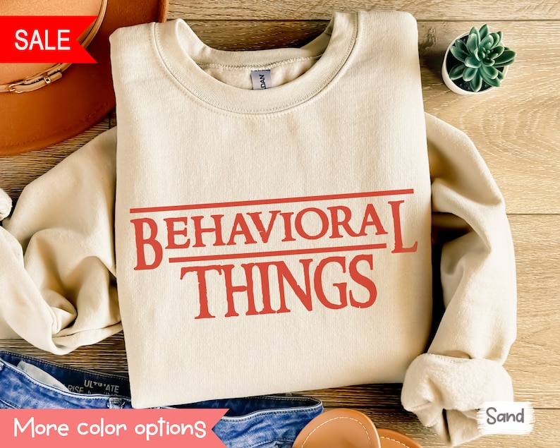 BCBA Sweatshirt BCaBA Sweater RBT Crewneck ABA Shirt Behavior Analyst Shirt Behavior Tech Shirt ABa Therapist BCaBA Gifts rBT Gifts ABa Gift