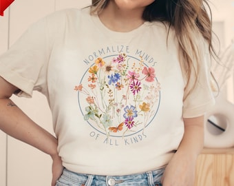 Shirt autisme, shirt autisme bewustzijn shirt Autisme inclusie shirt shirt geestelijke gezondheid shirt BCBA shirt, RBT shirt Sped leraar shirt AAC shirt Slp shirt