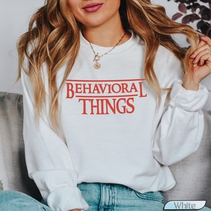BCBA Sweatshirt BCaBA Sweater RBT Crewneck ABA Shirt Behavior Analyst Shirt Behavior Tech Shirt ABa Therapist BCaBA Gifts rBT Gifts ABa Gift