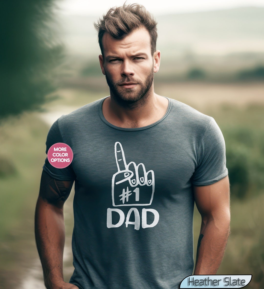 Number 1 Dad Shirt New Dad Tshirt Daddy T-shirt Birthday Gift - Etsy