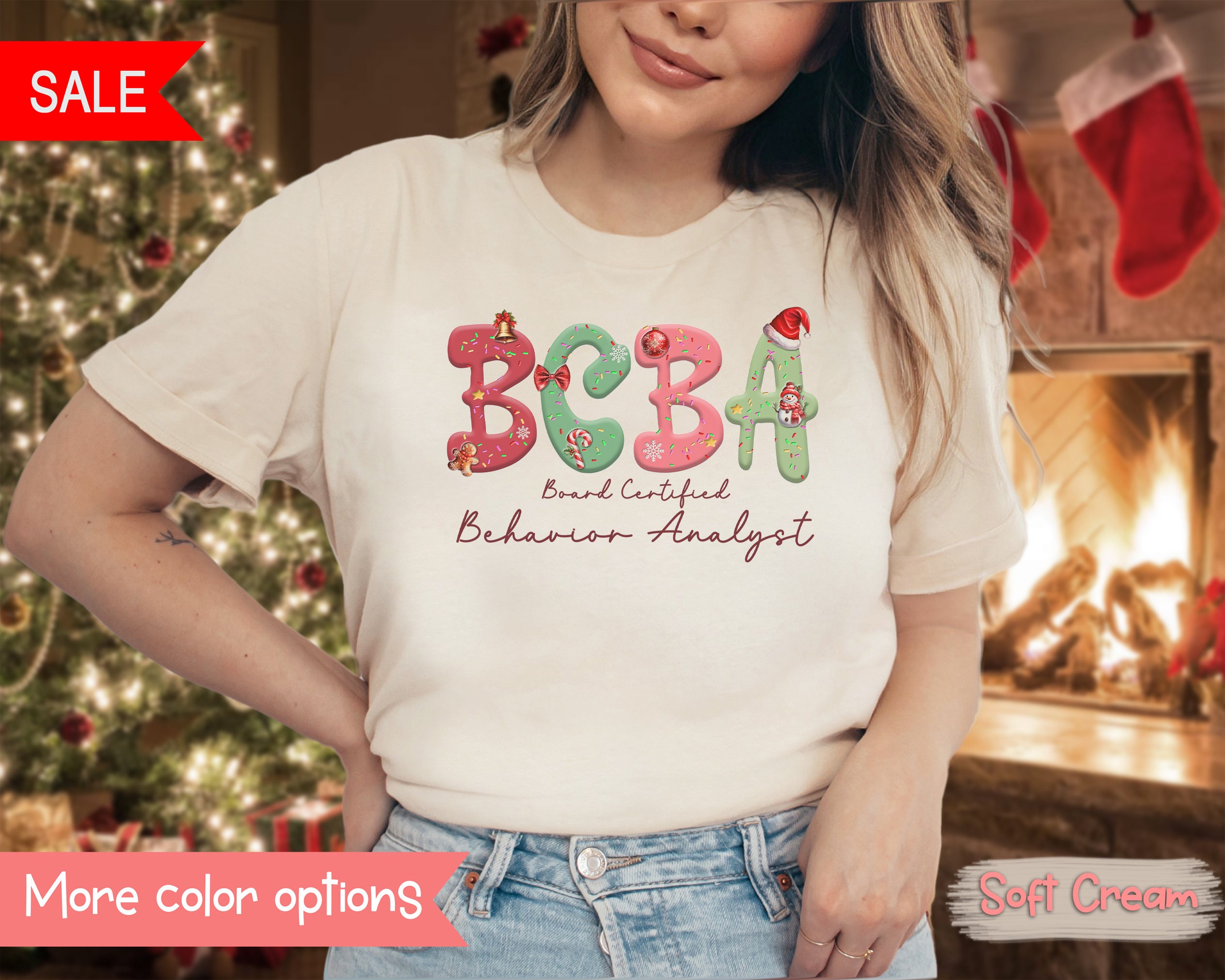 Christmas Bcba Shirt Bcba Gifts Behavior Analyst Shirt Bcba Christmas Shirt Holiday ABA Shirts Inclusion Shirt RBT Shirt Tee Bcba Sweatshirt