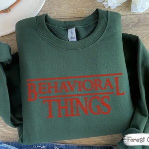 BCBA Sweatshirt BCaBA Sweater RBT Crewneck ABA Shirt Behavior Analyst Shirt Behavior Tech Shirt ABa Therapist BCaBA Gifts rBT Gifts ABa Gift