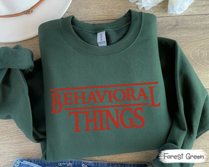 BCBA Sweatshirt BCaBA Sweater RBT Crewneck ABA Shirt Behavior Analyst Shirt Behavior Tech Shirt ABa Therapist BCaBA Gifts rBT Gifts ABa Gift