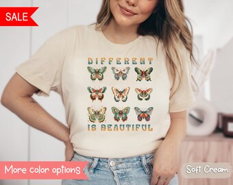 Shirt Autisme Neurodivergent Shirt Autisme Bewust Inclusie Shirt BCBA Shirt AAC Shirt Snelheid Leraar Shirt Slp Shirt Nachtvlinder Shirt RBT Shirt
