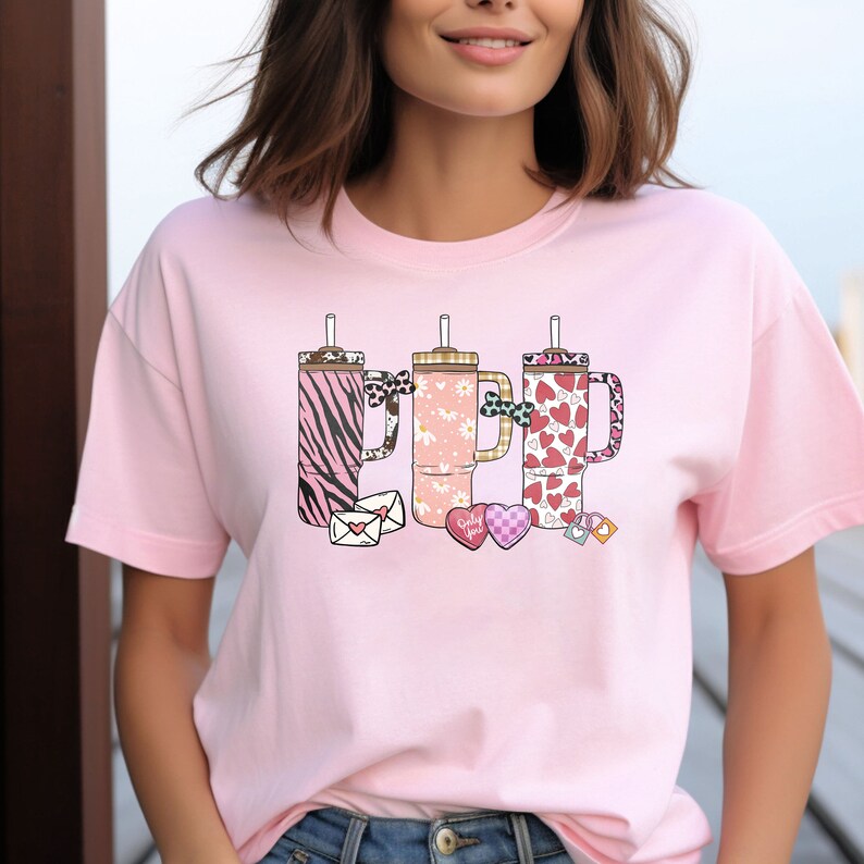 Stanley Cup Sweatshirt Valentine, Gift for Wife, Stanley Cup Shirt