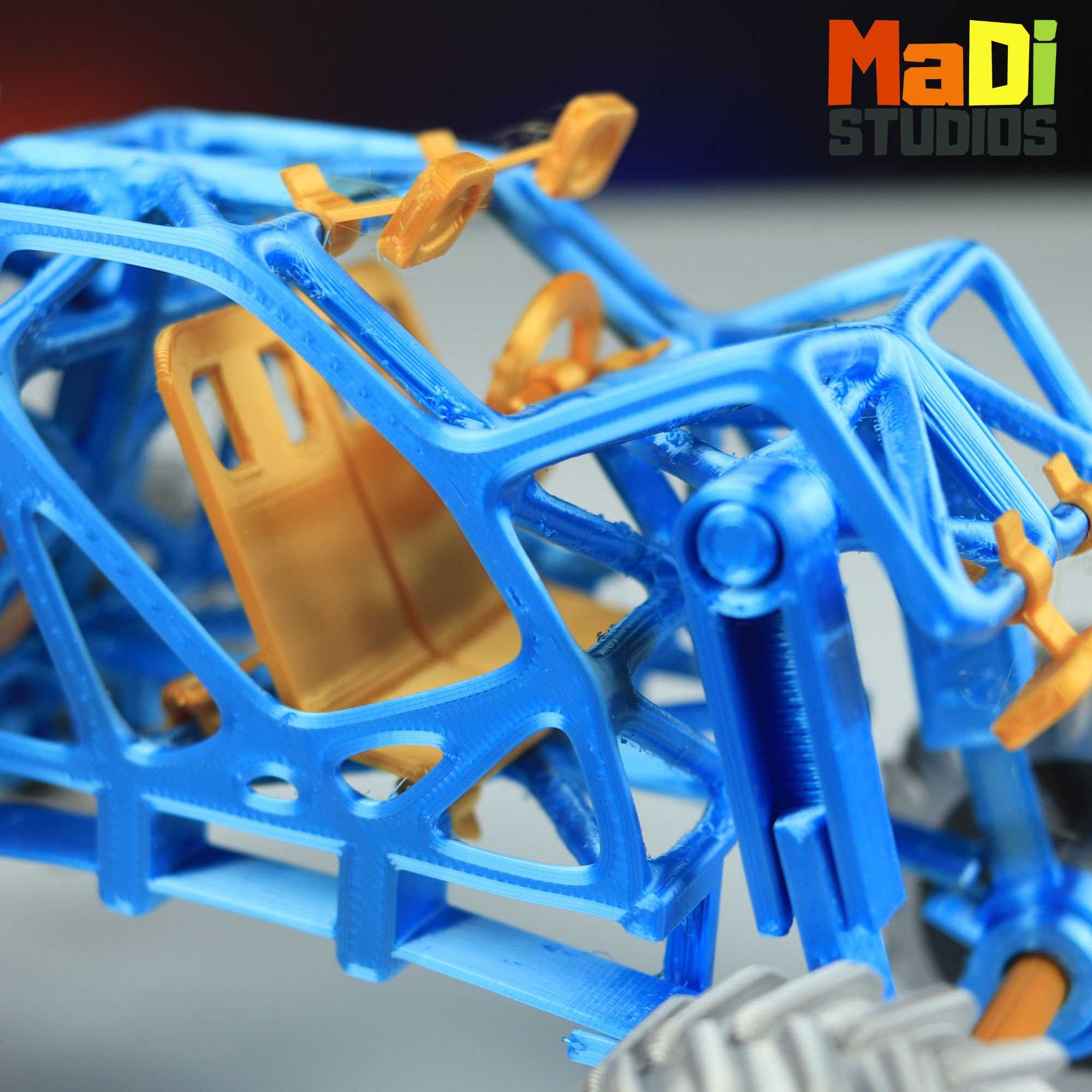3D Printer STL File for 3D Printing, Toy Car Buggy 3D Print STL Files