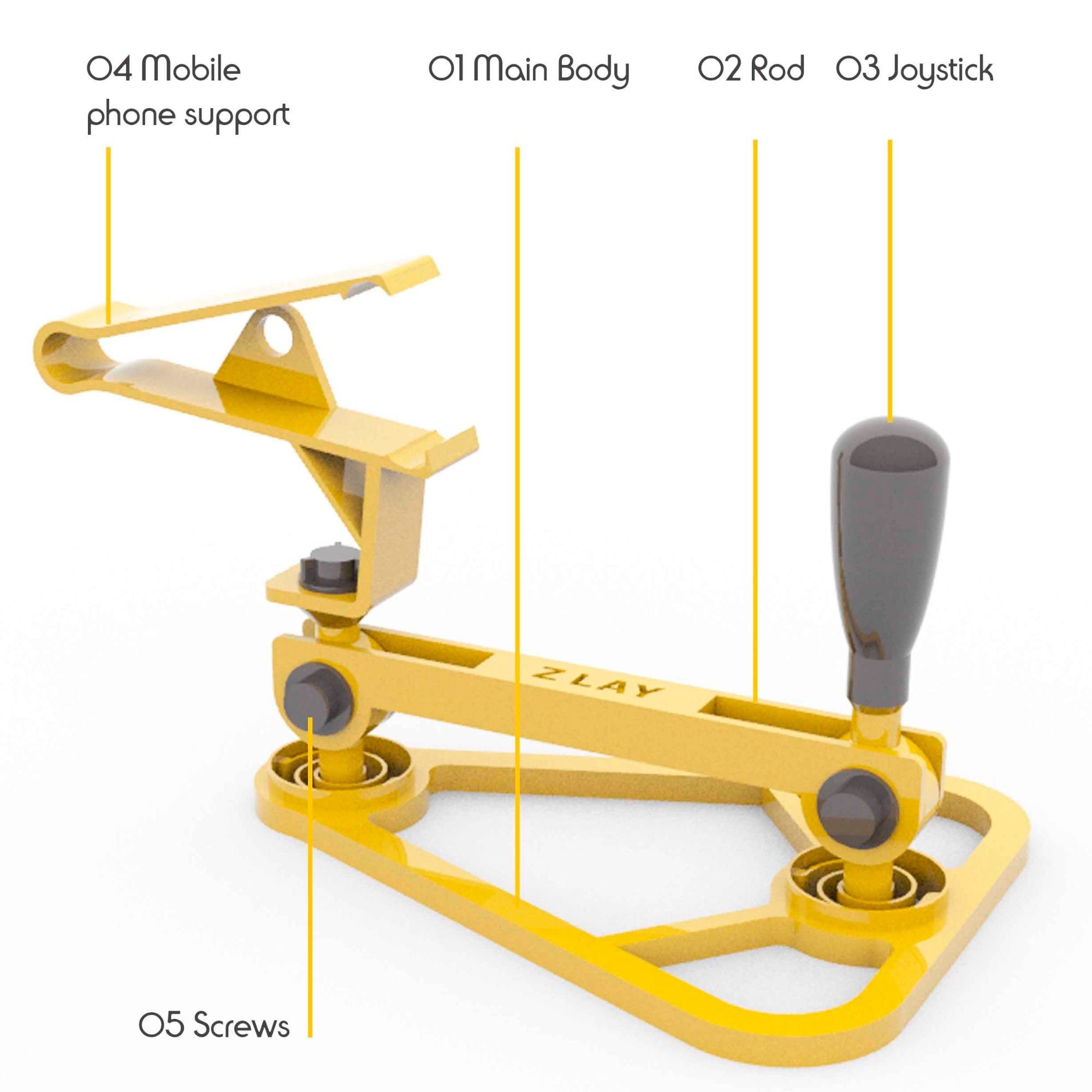 Joystick Phone Game STL File for 3D Printing Etsy