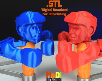 3D Printer STL File for 3D Printing, Boxing Game 3D Print STL Files for Digital Download, Fidget Toy Model