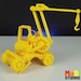 3D Printer STL File for 3D Printing Crane 3D Print STL Files - Etsy