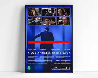 Heat (1995) filmposterprint – Michael Mann Crime Classic – Al Pacino en Robert De Niro – museumkwaliteit