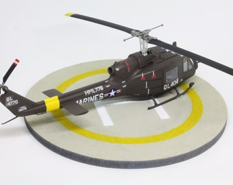 Easy Model 1:48 Elicottero UH-1C Huey US Army – Modellino Statico Finito - 2
