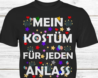 Carnival costume for everything carnival shirt funny costume replacement t-shirt - classic shirt
