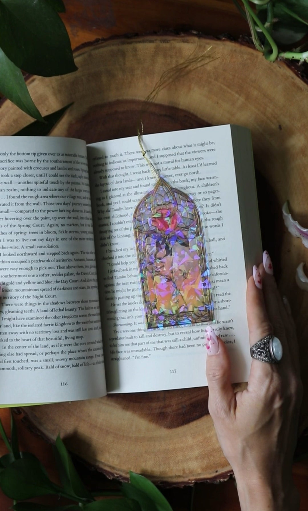 Handmade Bookmarks - Whimsical Stained Glass Window - 4 Pack - Etsy