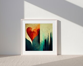 Colourful Abstract Art Print | Abstract Wall Art | Abstract Art Print | Colour Wall Art | Modern Wall Art | Large Abstract Art | Wall Decor
